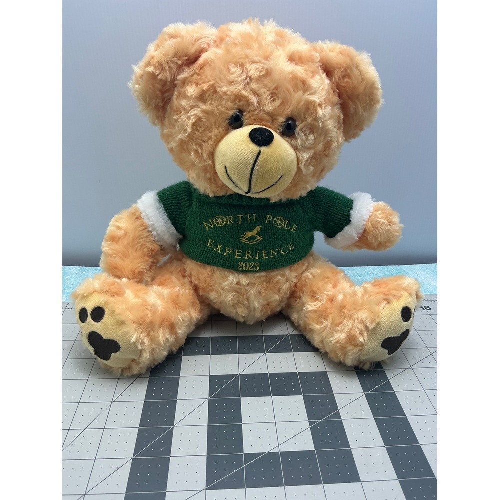 North Pole Experience 2023 Plush Teddy Bear Collectible Souvenir Gift